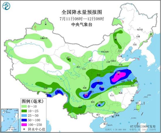 南方局地仍有大暴雨 华北大范围降雨来袭