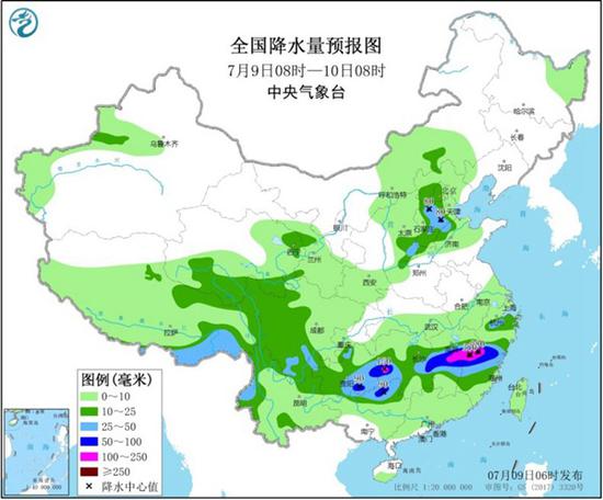 南方局地仍有大暴雨 华北大范围降雨来袭