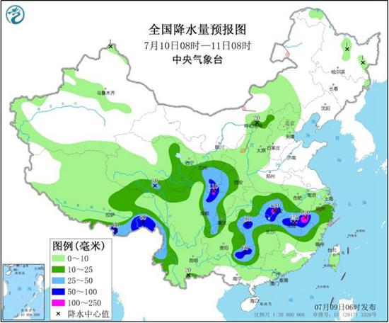 南方局地仍有大暴雨 华北大范围降雨来袭