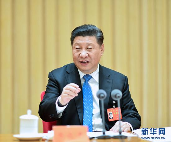 2018年12月19日至21日，中央经济工作会议在北京举行。中共中央总书记、国家主席、中央军委主席习近平发表重要讲话。 新华社记者 李学仁 摄