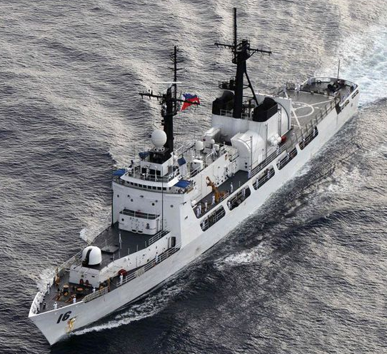  菲律宾“拉蒙·阿尔卡拉斯号”巡逻舰（资料图）