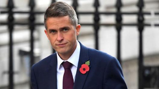 ▲英国国防大臣添文·威廉姆森