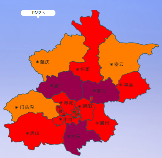 北京空气质量达中度污染 后半夜还有大风降温