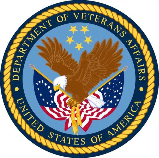  图为美国退伍军人事务部的标志
