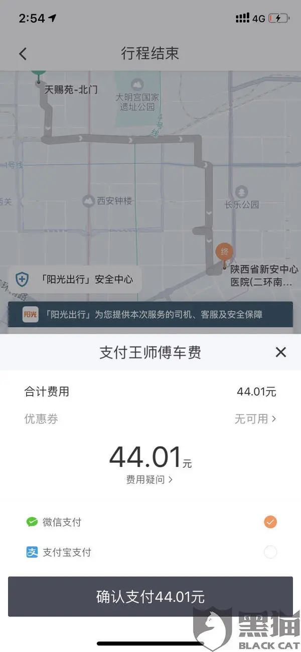 打车的付费照片截图图片