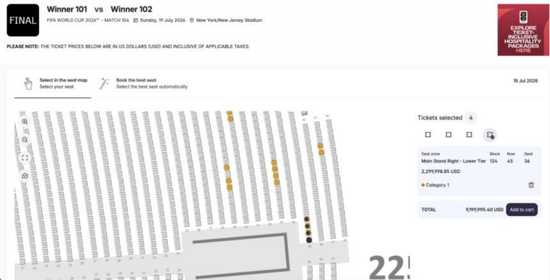 “最贵门票”，上千万一张