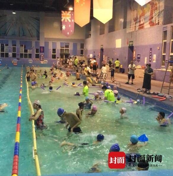涉事游泳馆。受访者供图