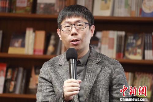 悬疑作家蔡骏。来源：出版社供图