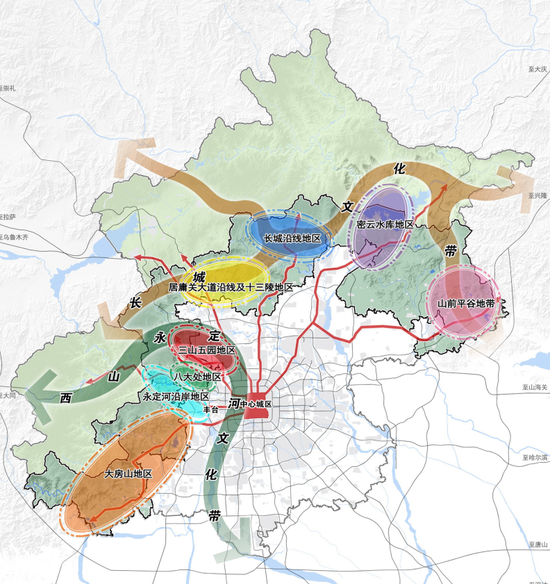 人口规模建筑规模双控!北京浅山区保护规划草