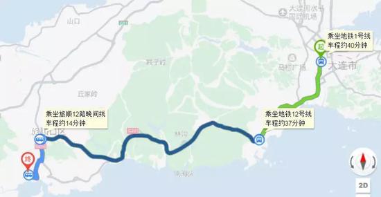 小編通過在線地圖