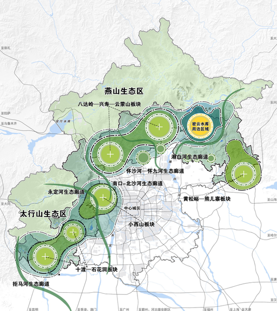 人口规模建筑规模双控!北京浅山区保护规划草