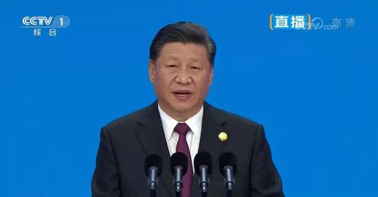 △习近平在首届中国国际进口博览会开幕式上发表主旨演讲