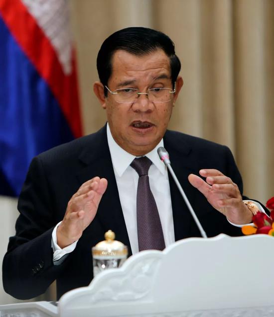  柬埔寨首相洪森（资料图）