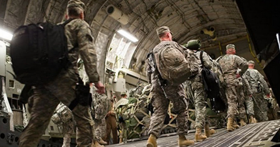 美军从阿富汗撤离。图源：俄媒