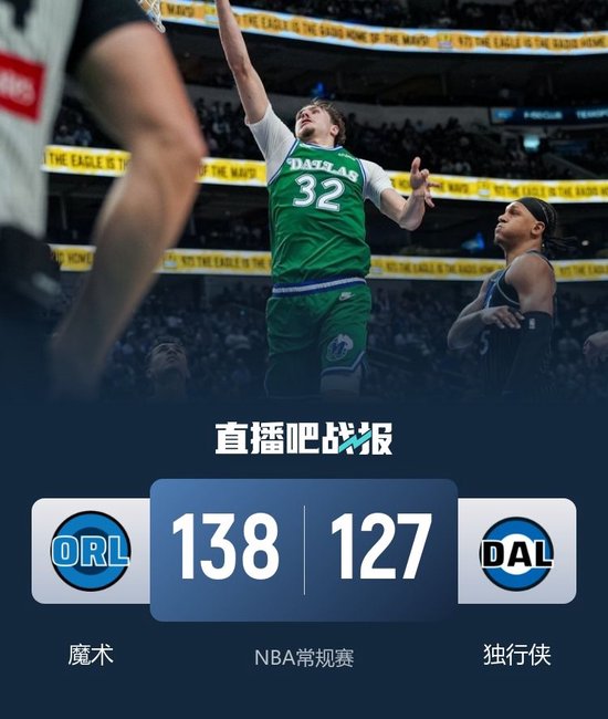 弗拉格最年轻50+先生 魔术击败独行侠 小卡特26+5 贝恩27+5