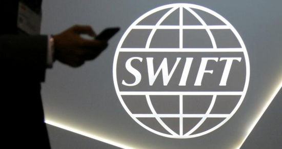 SWIFT是目前国际上传递金融信息的一个重要渠道。图源：路透社