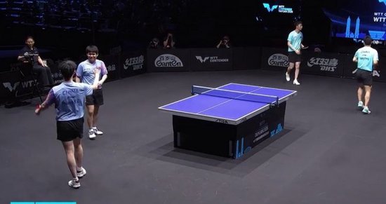 林诗栋/黄友政晋级WTT太原挑战赛男双决赛，国乒包揽男双冠亚军