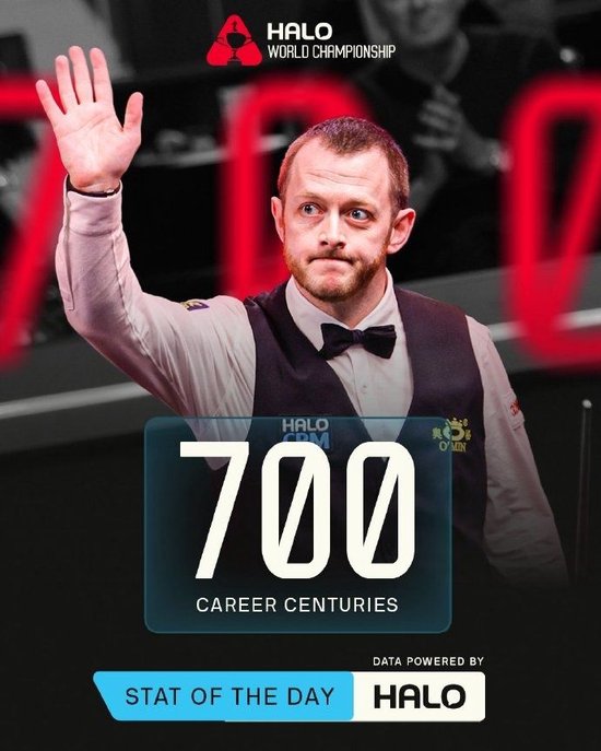 历史第九人！马克·艾伦在克鲁斯堡轰出职业生涯第700杆破百