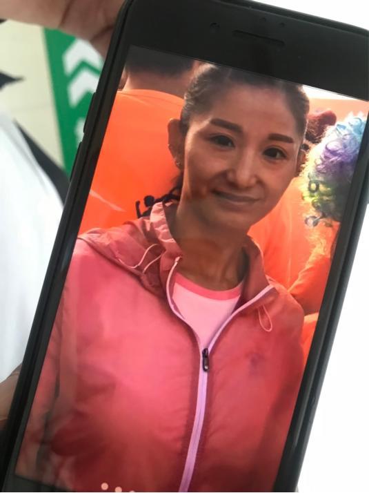 胡丽曾说,奔跑可以使她"重生".图/受访者供图翻拍