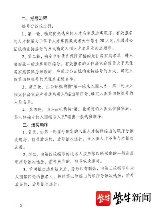 南京摇号购房新规发布：人才优先选房 支持刚需