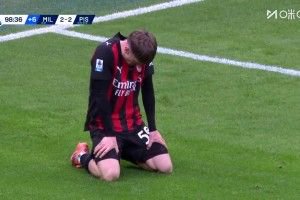 先赛只领先2分！米兰2-2比萨各赛事8场不败 莱奥破门阿特卡梅绝平
