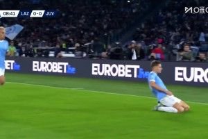 各赛事8场不胜!尤文0-1拉齐奥连续4场0进球 戴维DV9失良机