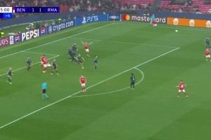 皇马2-4本菲卡排第9无缘直通 本菲卡第24极限晋级 门将特鲁宾绝杀