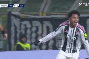 近5轮4胜！尤文4-1帕尔马暂升第4 戴维传射布雷默双响麦肯尼侧勾