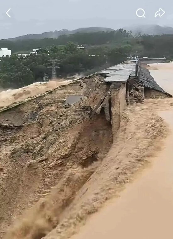 立即进入应急状态！堤坝“缺口”，横州告急