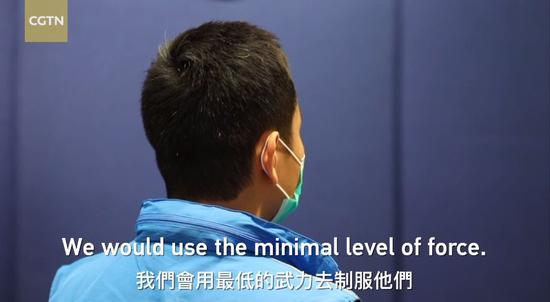 受箭伤警员普通话表达感谢:谢谢你们支持香港警