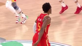 北京连续两防定江山挽救冠军点!胡金秋27+14 孙铭徽关键两罚不中