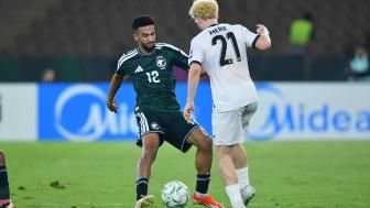 开门红！U23亚洲杯沙特1-0十人吉尔吉斯斯坦 加姆迪绝杀