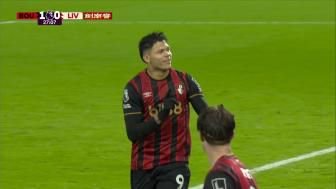 5轮不胜！利物浦2-3伯恩茅斯 阿德利读秒绝杀范戴克送礼后破门