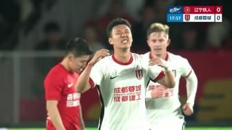七连胜！蓉城1-0辽宁铁人先赛10分领跑 费利佩绝杀+连场倒钩破门