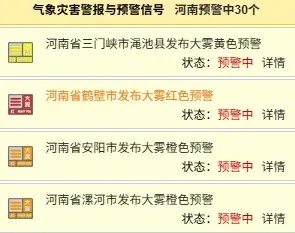 30条预警生效中!今晨河南多地大雾,多条高速全线禁行!新郑机场取消4架航班
