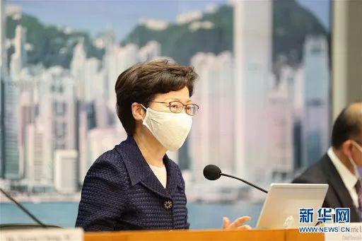  林郑月娥宣布推迟香港特区第七届立法会选举。