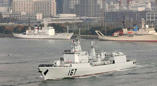 △2009年中国海军成立60周年,吾国曾举办首次国际阅舰式