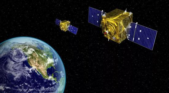  美国公开的GSSAP卫星示意图