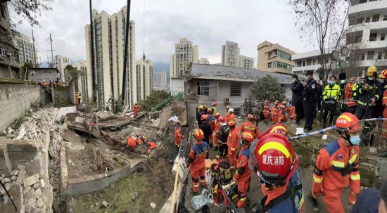 重庆武隆一单位食堂坍塌：已救出13人，其中3人遇难