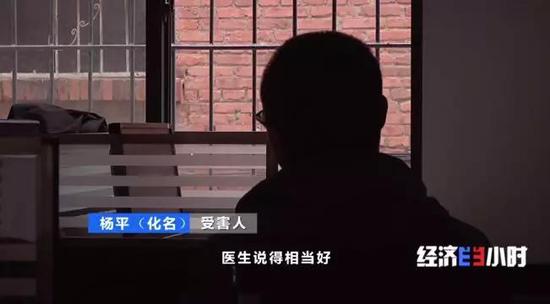 △受害人杨平(化名)