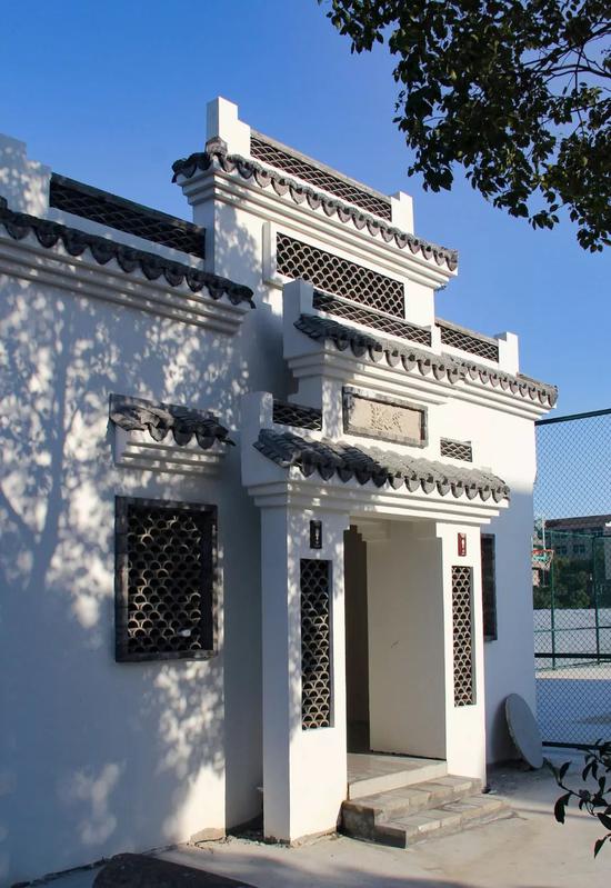 新建乡村徽派公厕,图片来源@VCG