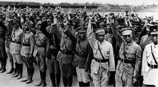 北伐军誓师出征