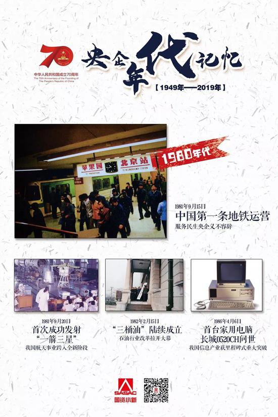 今天講講情懷 新中國70年來的央企年代記憶
