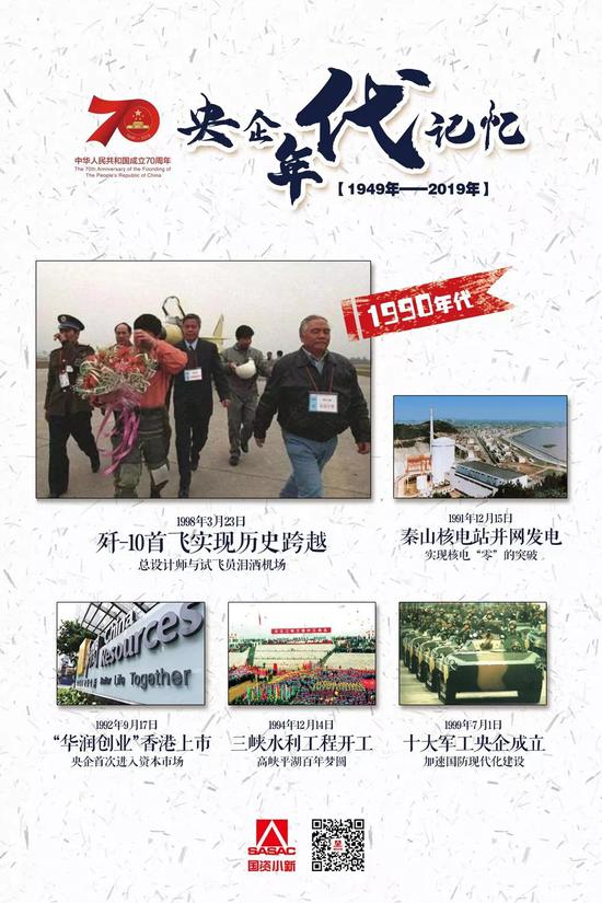 今天講講情懷 新中國70年來的央企年代記憶