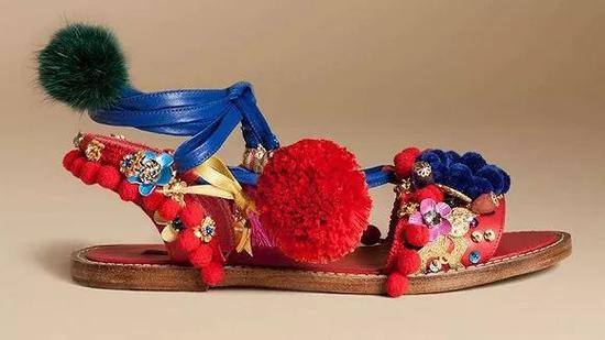 Dolce&Gabbana 2016年slave sandals（奴隶凉鞋）