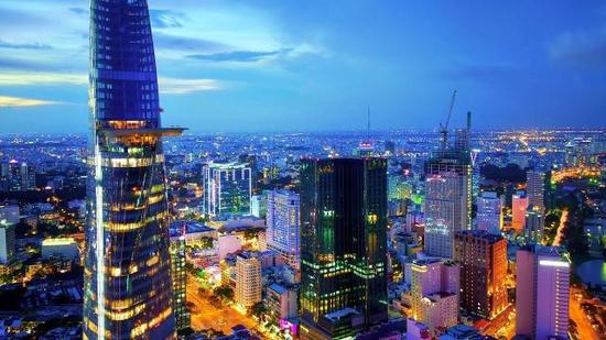 越南胡志明市夜景