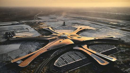  北京大兴国际机场（视觉中国）