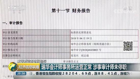 涉事審計(jì)師未停職