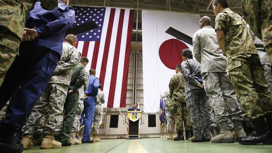 驻日美军与日本自卫队展开联合演练