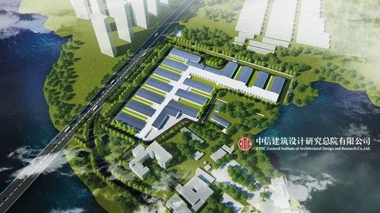 火神山医院俯看(图源:中信修建设计钻研总院)